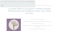 Desktop Screenshot of lavendersbluehomeschool.com